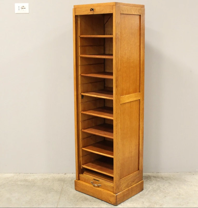 Antique file cabinet shutter classifier