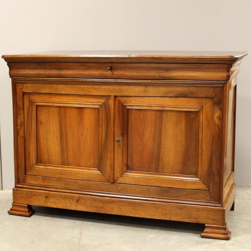 Antica credenza Luigi Filippo in noce 19°secolo