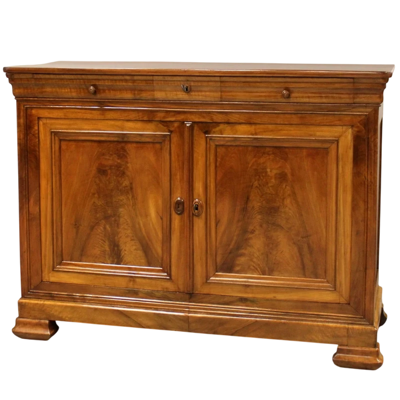 Antica credenza Luigi Filippo in noce 19°secolo