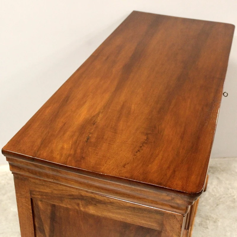 Antica credenza Luigi Filippo in noce 19°secolo