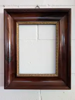 Antique Mahogany and Gold Frame, First Half of the 19th Century