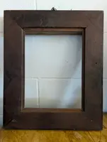 Antique Mahogany and Gold Frame, First Half of the 19th Century