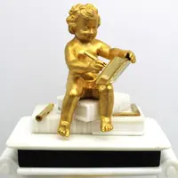 Antique Louis XVI gilt bronze and marble 18th century grandfather clock