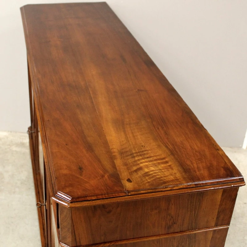 Antica credenza Luigi Filippo in noce 19°secolo