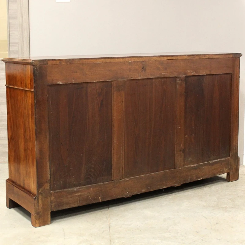Antica credenza Luigi Filippo in noce 19°secolo