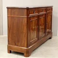 Antica credenza Luigi Filippo in noce 19°secolo