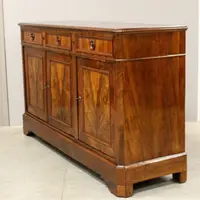 Antica credenza Luigi Filippo in noce 19°secolo