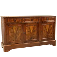 Antica credenza Luigi Filippo in noce 19°secolo