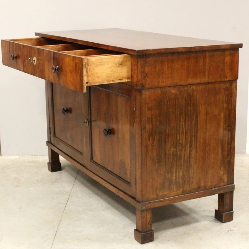 Buffet Empire ancien en noyer 19ème siècle