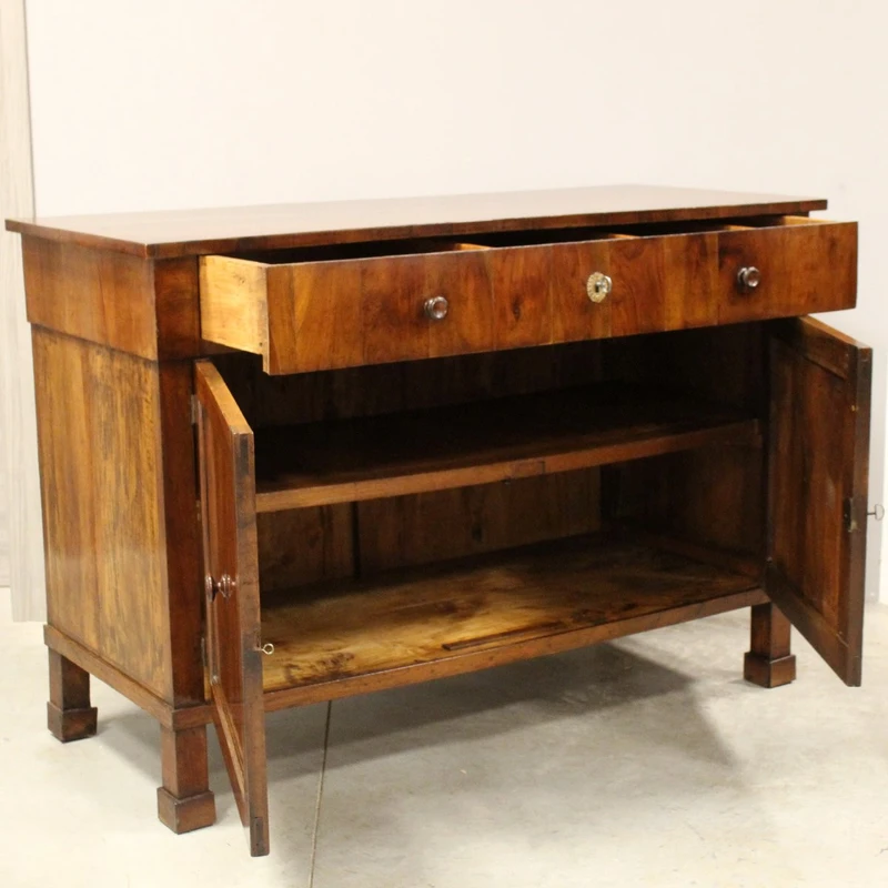 Buffet Empire ancien en noyer 19ème siècle