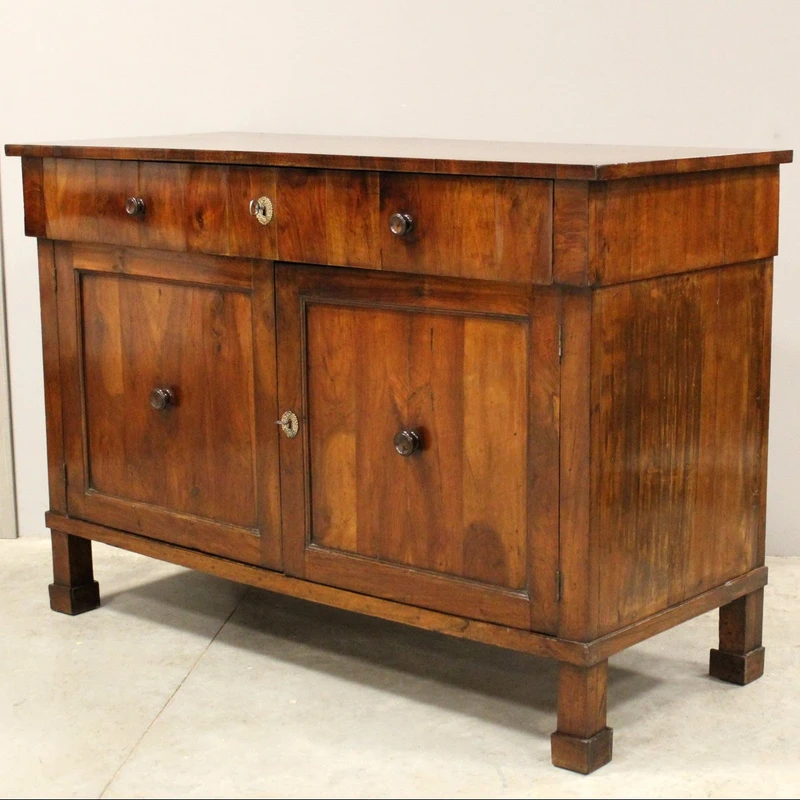 Buffet Empire ancien en noyer 19ème siècle