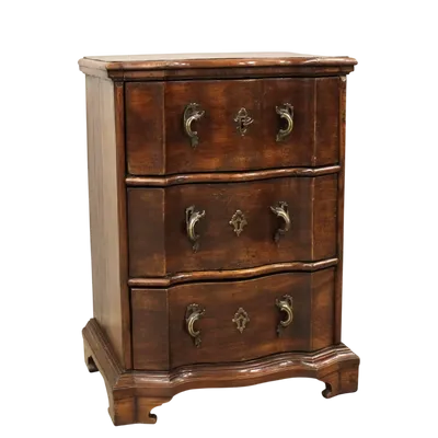 Antique Louis XV chest of drawers dresser in walnut 18th century