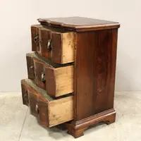 Antique Louis XV chest of drawers dresser in walnut 18th century