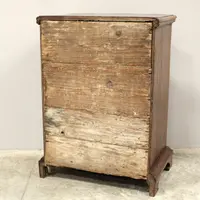 Antique Louis XV chest of drawers dresser in walnut 18th century