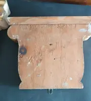 Paire de frises anciennes en bois sculpté et doré