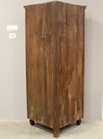 Antica angoliera cantonale Luigi Filippo in noce 19°secolo