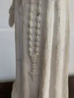 Antique marble sculpture of St. Anthony of Padua with Baby Jesus - Late 18th century