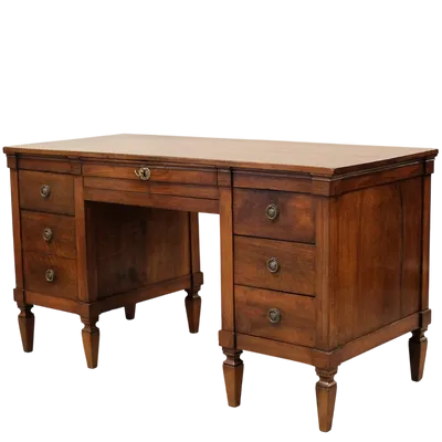 Antique Louis XVI walnut desk 18th century
