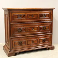 Antique walnut dresser chest of drawers 17th century