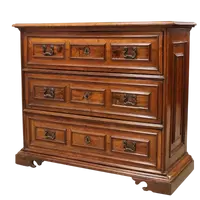 Antique walnut dresser chest of drawers 17th century