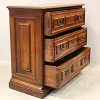 Antique walnut dresser chest of drawers 17th century