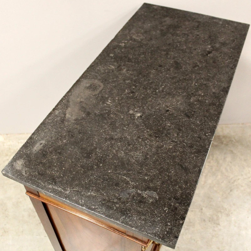 Antique Empire chest of drawers in walnut 19th century