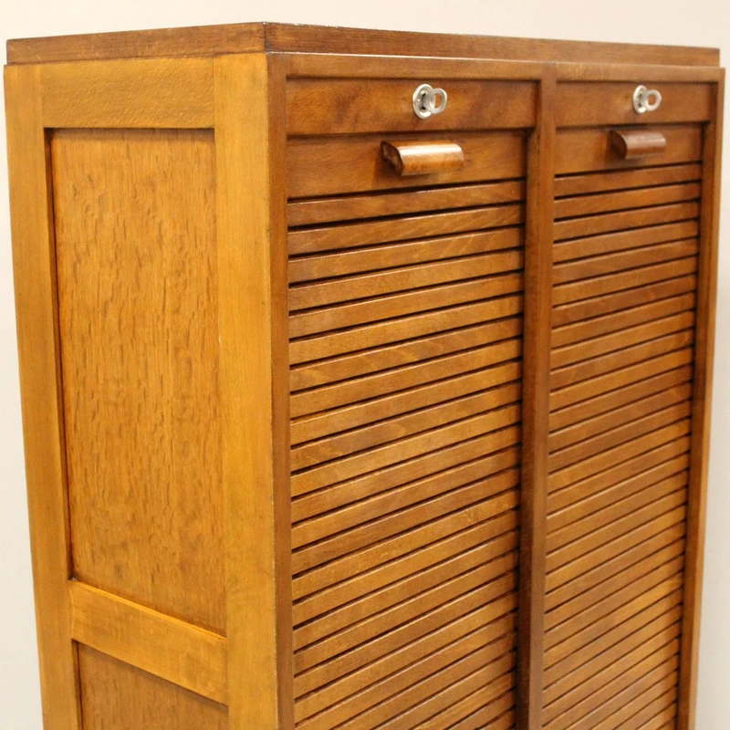 Antique file cabinet shutter classifier