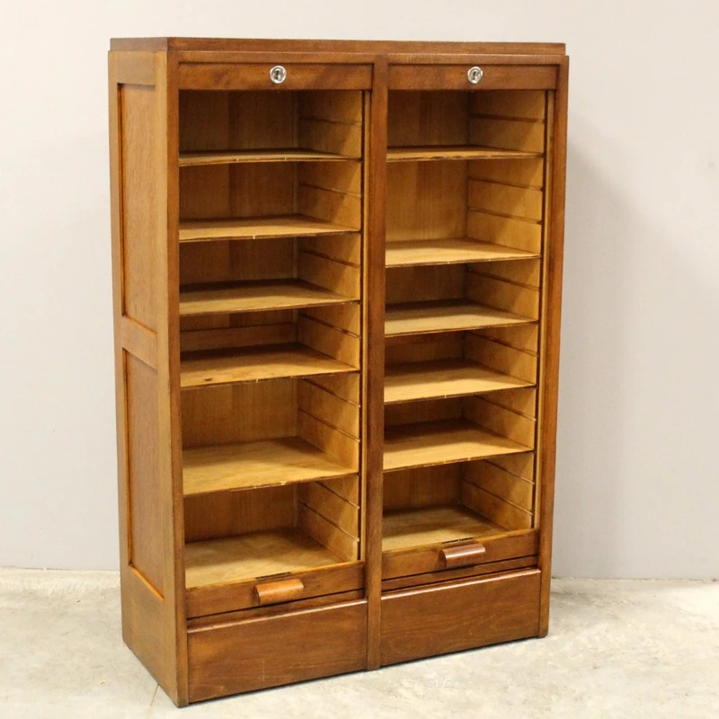 Antique file cabinet shutter classifier