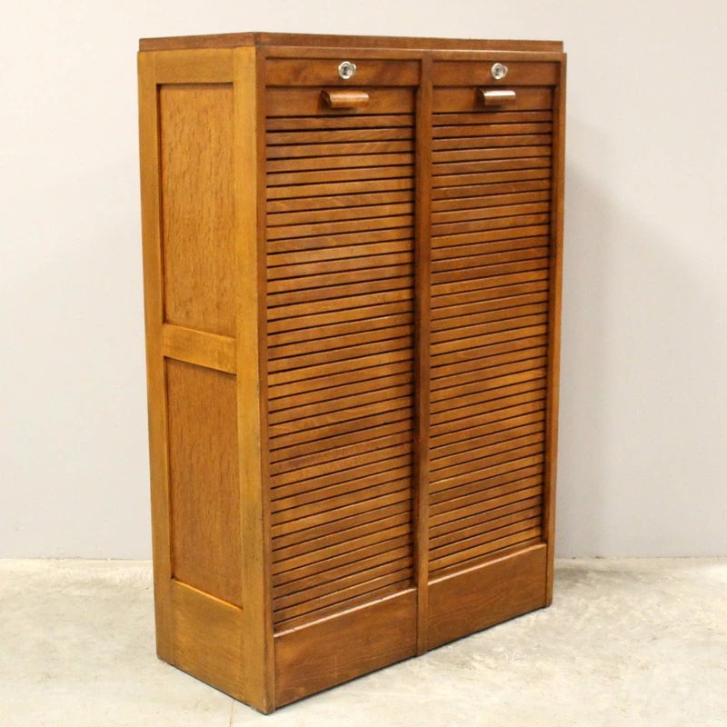 Antique file cabinet shutter classifier