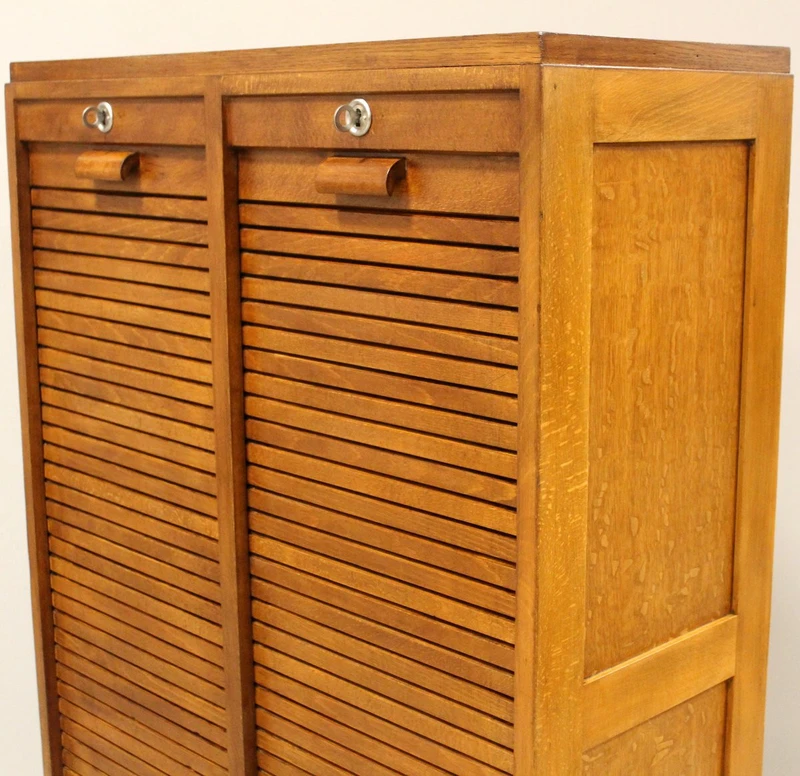 Antique file cabinet shutter classifier