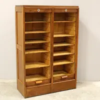 Antique file cabinet shutter classifier