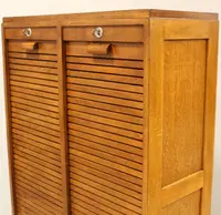 Antique file cabinet shutter classifier