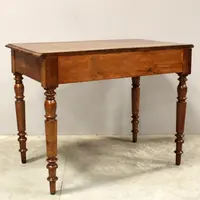 Antique walnut writing table 19th century
