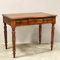 Antique walnut writing table 19th century