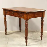 Antique walnut writing table 19th century