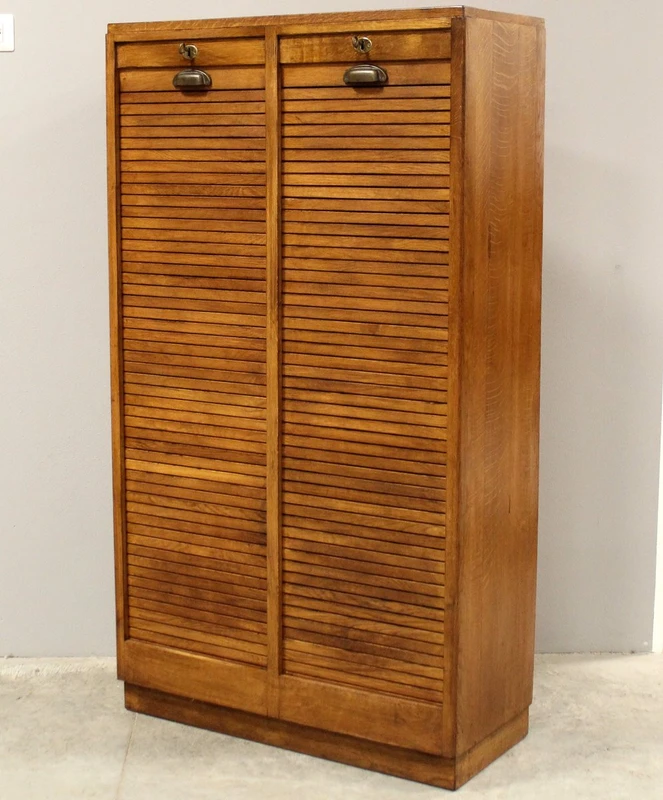 Antique file cabinet shutter classifier