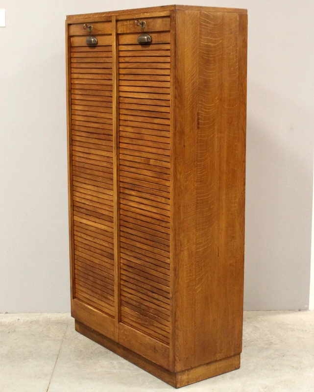 Antique file cabinet shutter classifier
