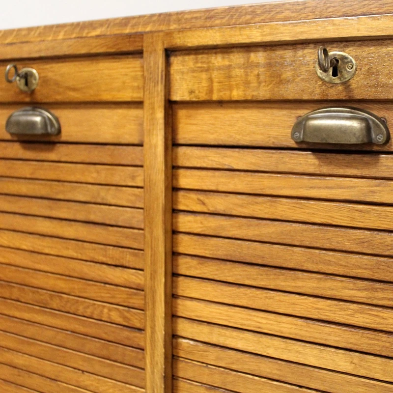 Antique file cabinet shutter classifier