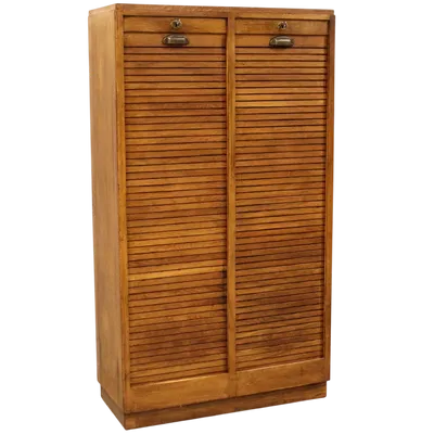 Antique file cabinet shutter classifier