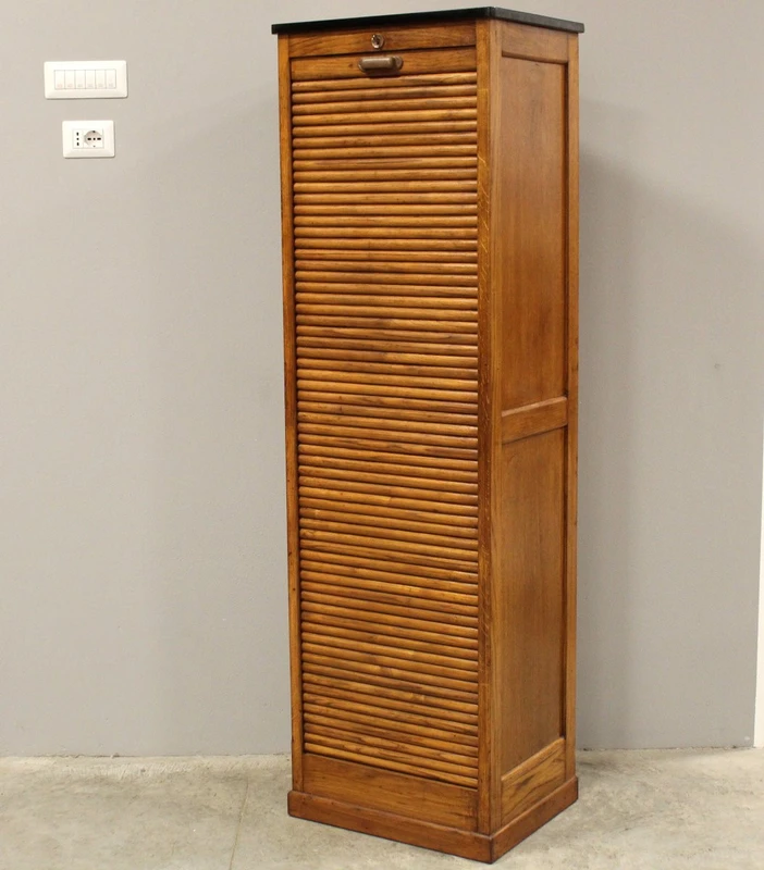 Antique file cabinet shutter classifier