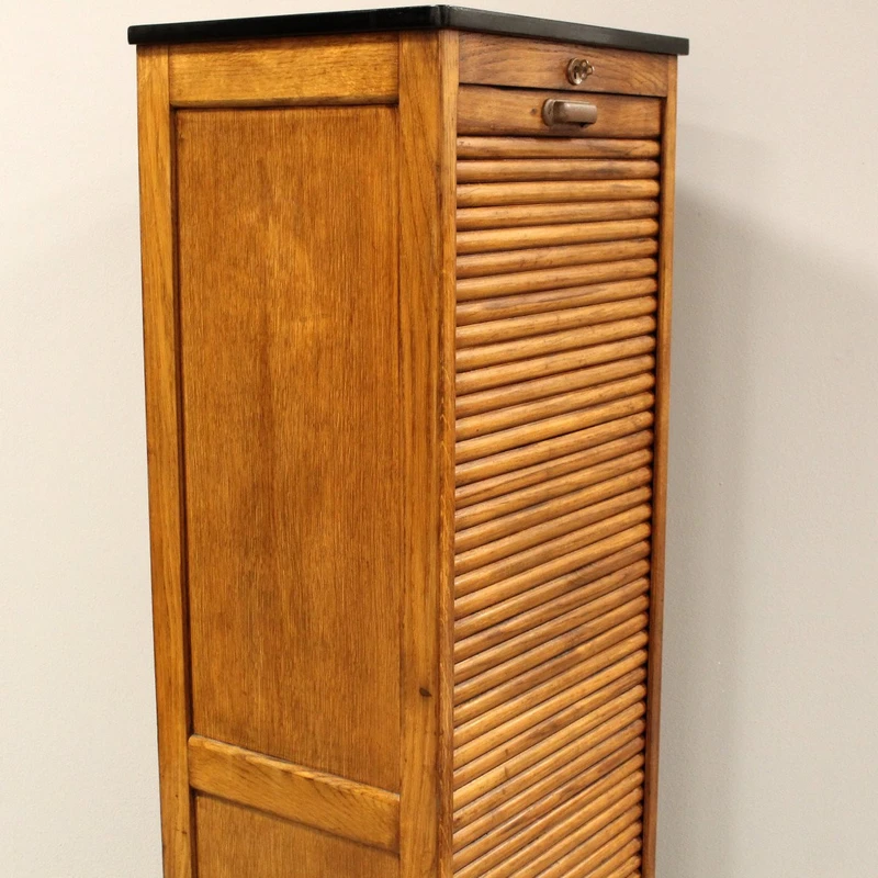 Antique file cabinet shutter classifier