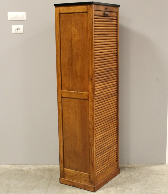 Antique file cabinet shutter classifier
