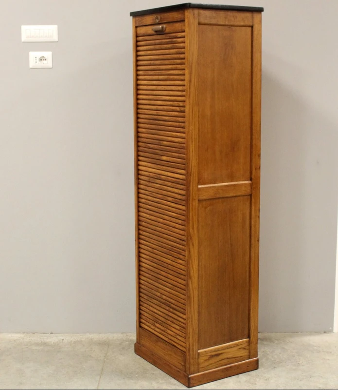 Antique file cabinet shutter classifier