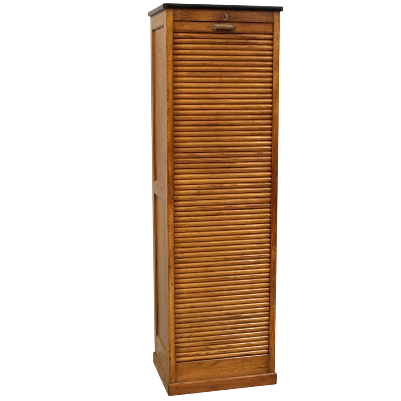 Antique file cabinet shutter classifier