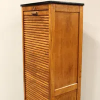 Antique file cabinet shutter classifier