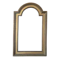 Gilt wood frame with ribbed cyma