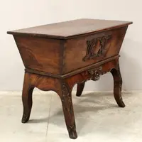 Buffet ancien Louis XV en noyer et cerisier du XVIIIe siècle