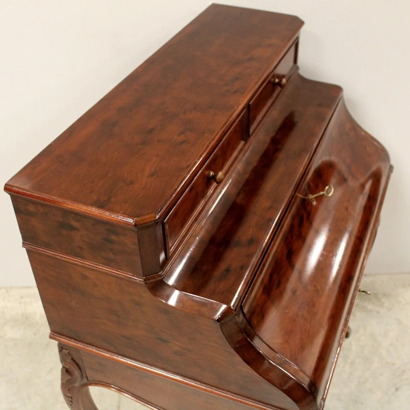 Ancien secrétaire Napoléon III en acajou du 19ème siècle