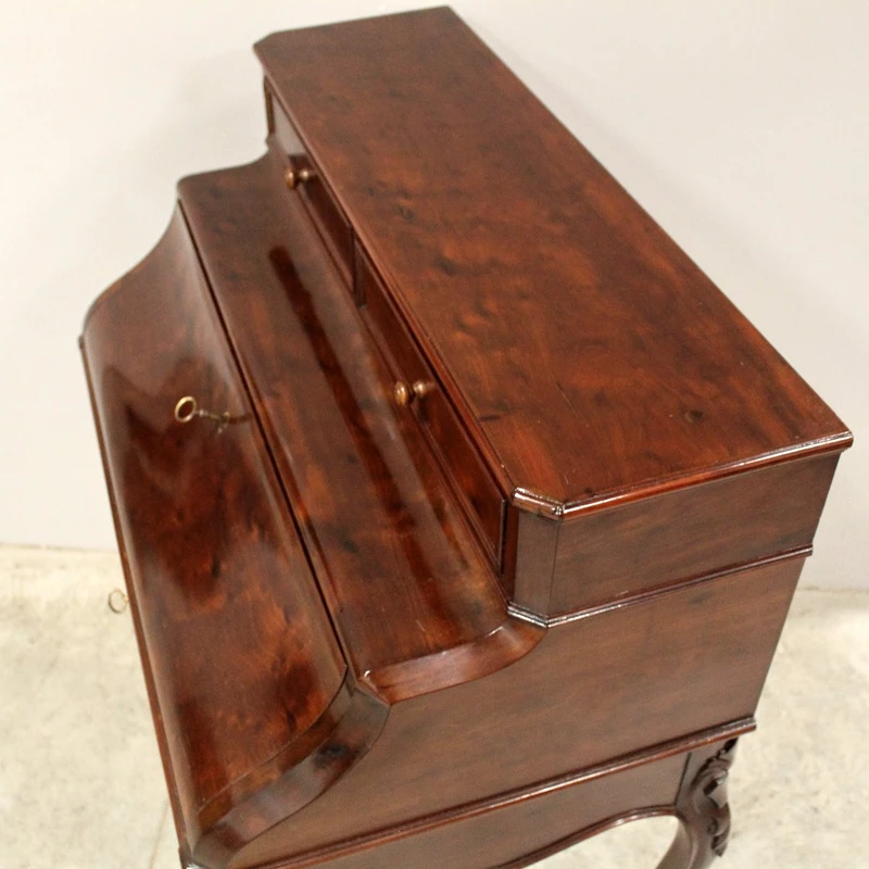 Ancien secrétaire Napoléon III en acajou du 19ème siècle