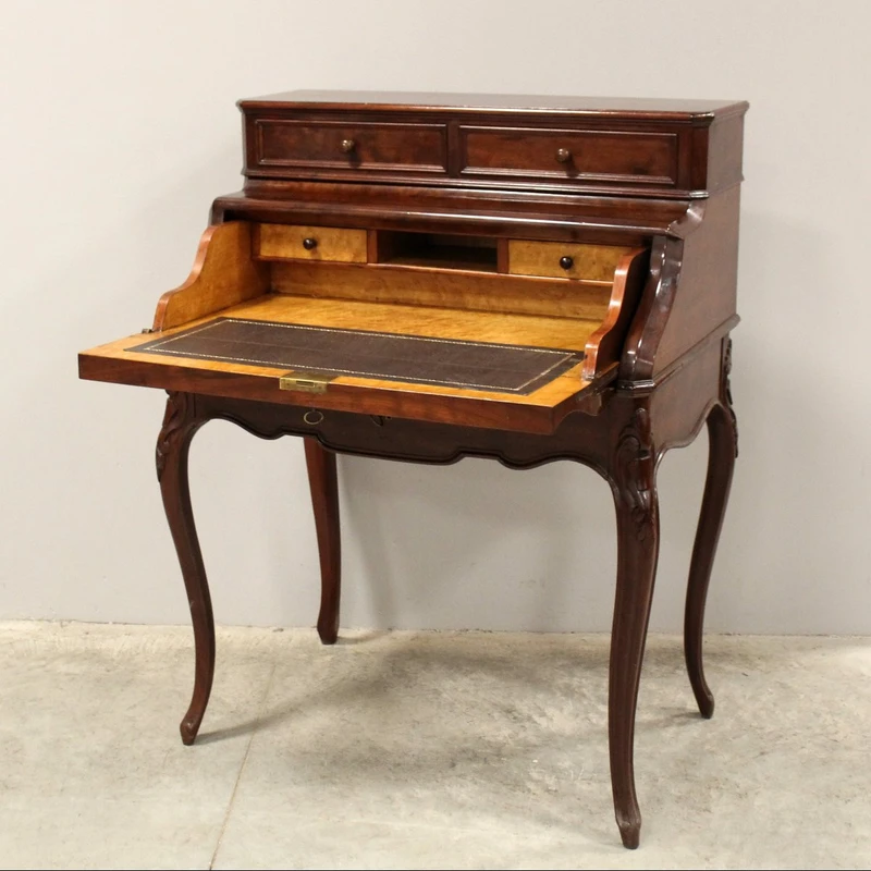 Ancien secrétaire Napoléon III en acajou du 19ème siècle